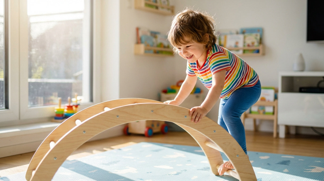 Pourquoi votre enfant veut-il grimper partout ?
