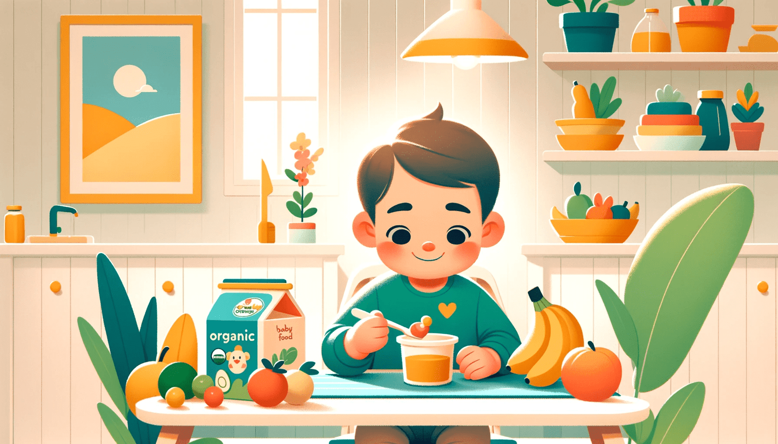 Les-meilleurs-aliments-Bio-pour-bébé-sans-métaux-lourds. teedum.com