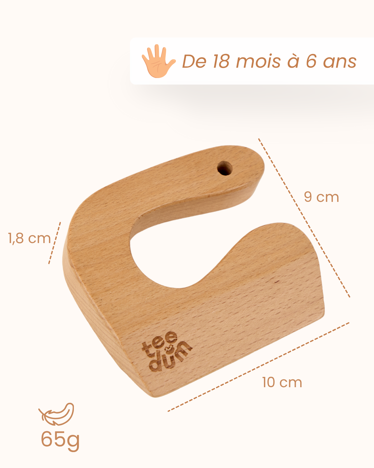 Couteau en bois pour enfant