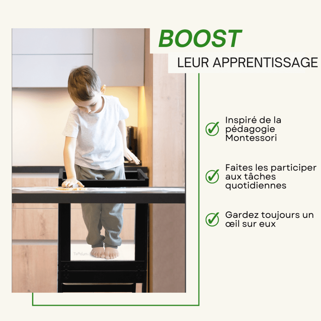 Tour Montessori Boost l'apprentissage